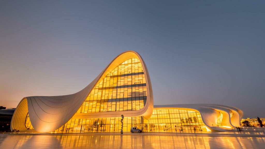 Le centre culturel heydar Aliyev